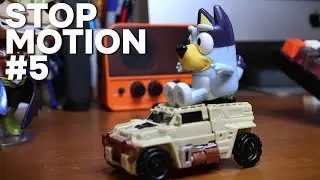 BLUEY Takes Outback On A Spin! Toy Stop Motion Animation #5
