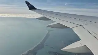 Air France Airbus A220-300 Takeoff From Venice Marco Polo Airport 