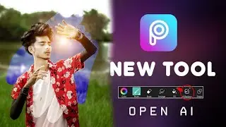 Picsart new tool open Al ll Picsart background colour change photo editing