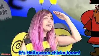Boom Chicka Boom Halloween Song 👻 Halloween Dance Songs for Kids 👻 by The Lear