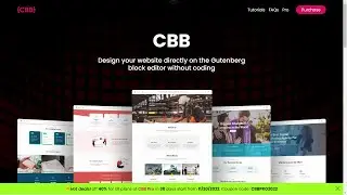 How to create a notification, promotion bar in Gutenberg editor using the CBB | WordPress