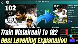 How To Train⛔Van Nistelrooij efootball 2024|| Van Nistoolroy efootball2024
