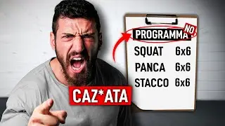 FARE SOLO SQUAT, PANCA E STACCO È UNA CAZ*ATA!