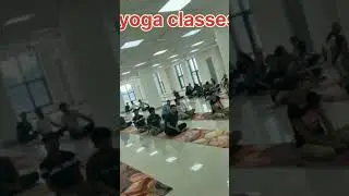 #medical #college #hanumangarh #yoga #class 😲