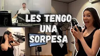 Vamos a grabar en un estudio PROFESIONAL para un video que les estoy preparando…