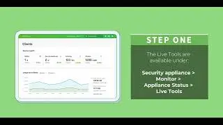 Finding The MX Live Tools in the Meraki Dashboard - 30 Second Tutorial