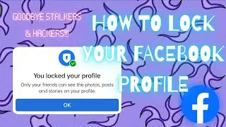 HOW TO LOCK / UNLOCK YOUR PROFILE ON FACEBOOK 2021 | AGUSTD FRANCE | 013