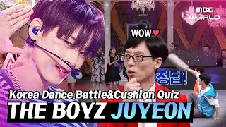[C.C] THE BOYZ JUYEON Shows Off his Dance Moves and Plays the Cushion Quiz 🪩 