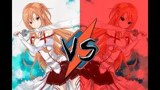 MUGEN |\/| Asuna EX (me) VS Asuna.EXE