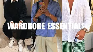 Menswear Essentials | Top Basics For an Aesthetic Wardrobe