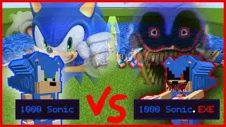 1000 Sonic VS 1000 Sonic.EXE