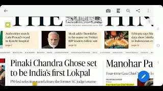 The Hindu Newspaper II 18th March 2k19