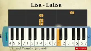 Lisa | Lalisa | pianika tutorial