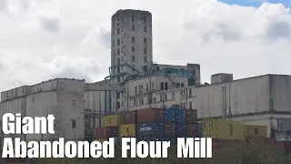 Exploring a Giant Abandoned Flour Mill - We Climbed to The Top
