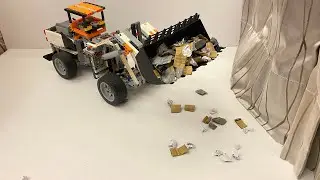 LEGO bulldozer