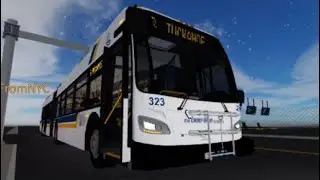 Westchester BeeLine: 2018 New Flyer XDE60 323 with too many bus operators