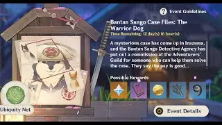Genshin Impact | 2.3 Bantan Sango Case Files (Day 3)