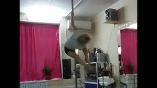 New trick pole dance. Julia D.