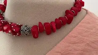 До и после... Переделка украшений для Соломии... Новый манекен)