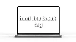 HTML line break | html line | html | line break tag in html #htmltutorial