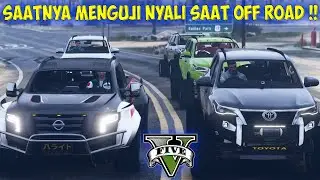 RINTANGAN GANAS MOBIL OFF ROAD FORTUNER !! | GTA V ROLEPLAY INDONESIA