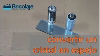 👉‍‍Cómo convertir un CRISTAL a ESPEJO FÁCILMENTE