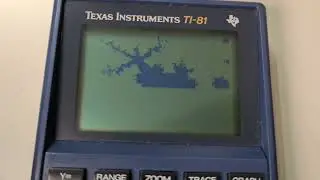 TI-81 Mandelbrot set generator