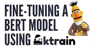 Fine-tuning a BERT model using ktrain for Sentiment analysis on Product Review Data