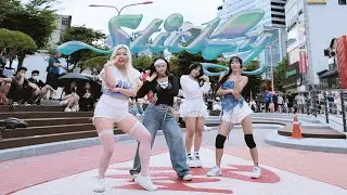 [KPOP IN PUBLIC] KISS OF LIFE (키스오브라이프) 'Sticky' DANCE COVER 커버댄스 @홍대버스킹