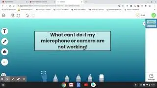 Seesaw: Sound or Camera Issues on Chromebook/Tab