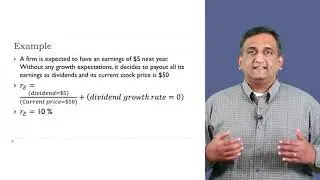 The growth rate of dividends - Portfolio and Risk Management
