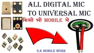 All Digital Mic to 2 Pin Universal Mic Converte, moto, samsung, oppo, vivo, mi mic replace
