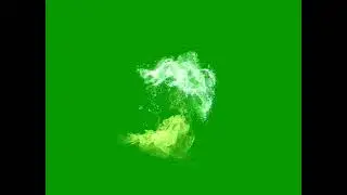 Magical Fire Particles Greenscreen/Chroma Key Effect - Filmora Assets