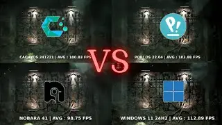 Windows VS Cachyos VS Pop! Os VS Nobara | Linux Gaming Benchmarks
