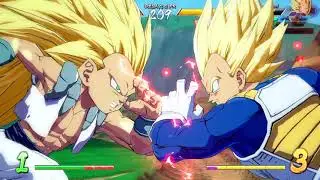 Goku and Vegeta Holding It Down