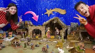LET'S BUILD THE LARGEST NATIVITY SCENE EVER!! *gorgeous*