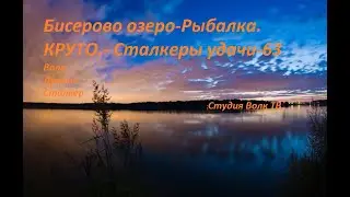 Бисерово озеро .Рыбалка круто .Сталкеры удачи 63.