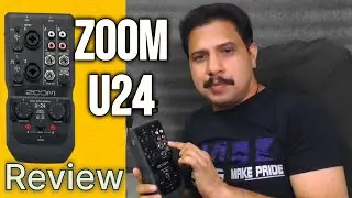 ZOOM UR24 AUDIO INTERFACE REVIEW piano/audio interface/malayalam by antony abraham