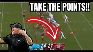 ALL-TIME PLAYOFF CHOKE!! WHY DIDN'T DAN CAMPBELL KICK THE FIELD GOAL?? Lions Blow Lead vs 49ers