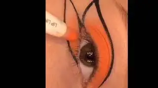 Kelebek göz makyajı🦋