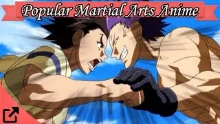 Top 10 Popular Martial Arts Anime 2016 (All the Time)