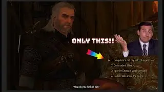 Selecting all the first options in WITCHER 3