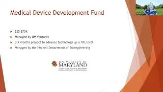 Funding Sources for University of Maryland Startups
