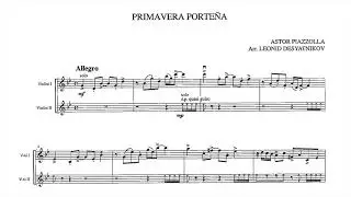 [Astor Piazzolla/Leonid Desyatnikov] Las Cuatro Estaciones Porteñas (Score-Video)