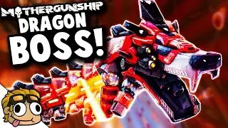 NEW DRAGON TRAIN BOSS! | Mothergunship New Update Gameplay