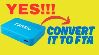 How you can use your dstv decoder as free to air receiver 