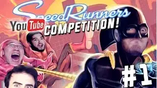 YOUTUBER COMPETITION, WHO'S THE BEST?! - SpeedRunners - Part 1 (Pewdiepie)