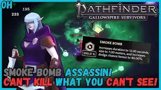 The Smoke Bomb Assassin! Pathfinder: Gallowspire Survivors!