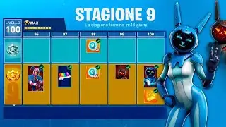 *ECCO IL NUOVO PASS BATTAGLIA* STAGIONE 9!! Fortnite Battle Royale