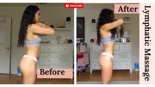 Lymphatic Drainage Massage  | BEFORE -AFTER | Brazilian